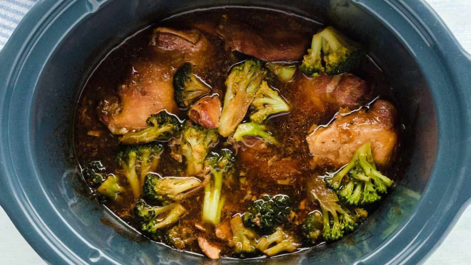 Crockpot Broccoli Chicken