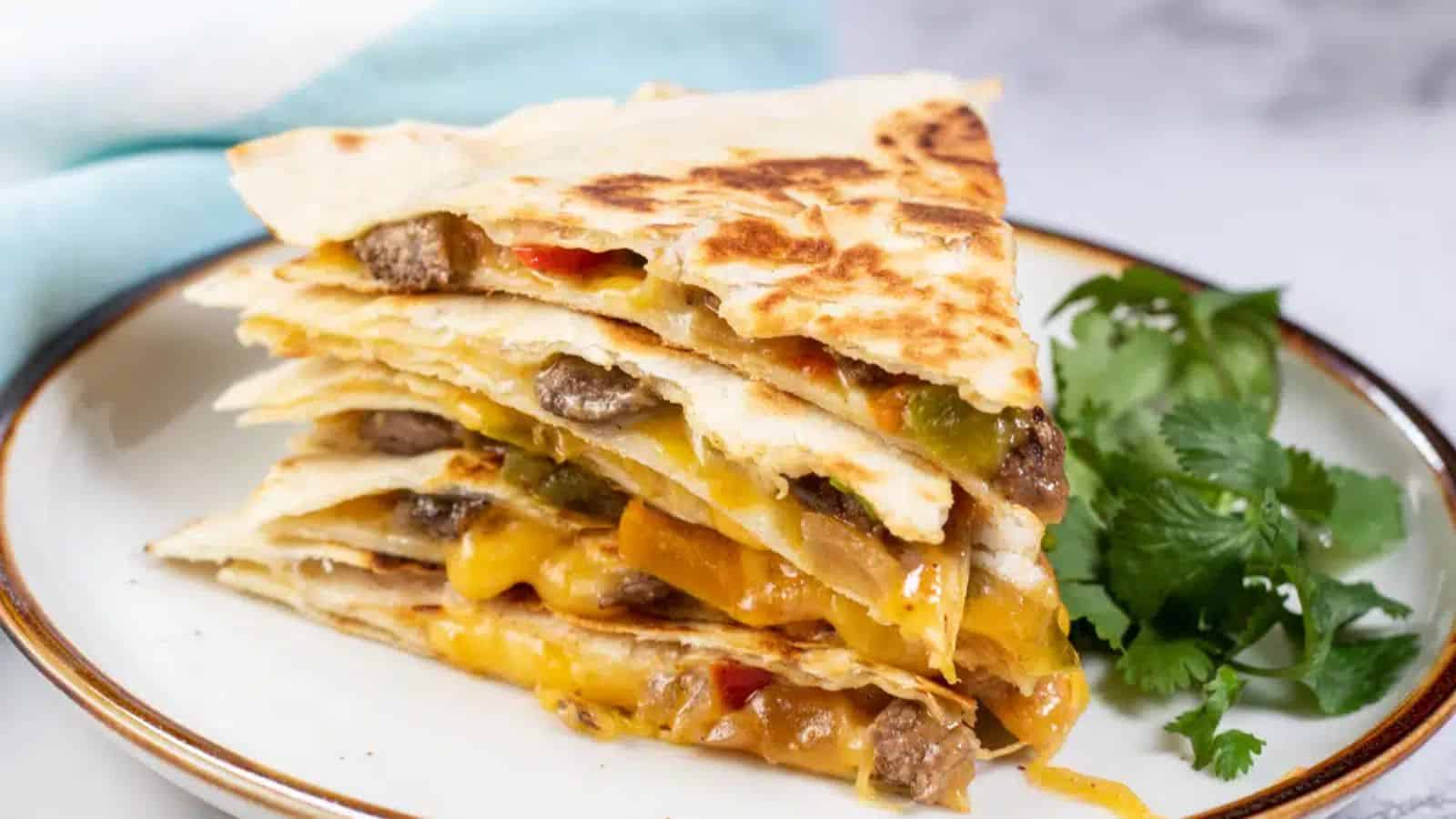 Fajita Quesadillas