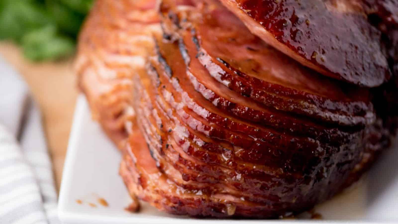 Simple Brown Sugar Glaze for Ham