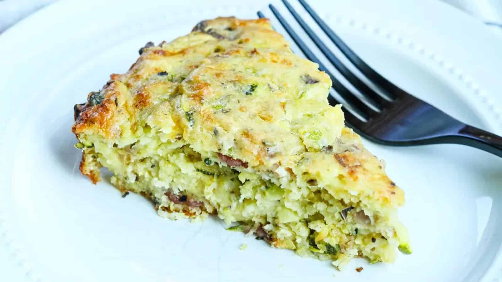 The Best Zucchini Pie Recipe (Crustless)