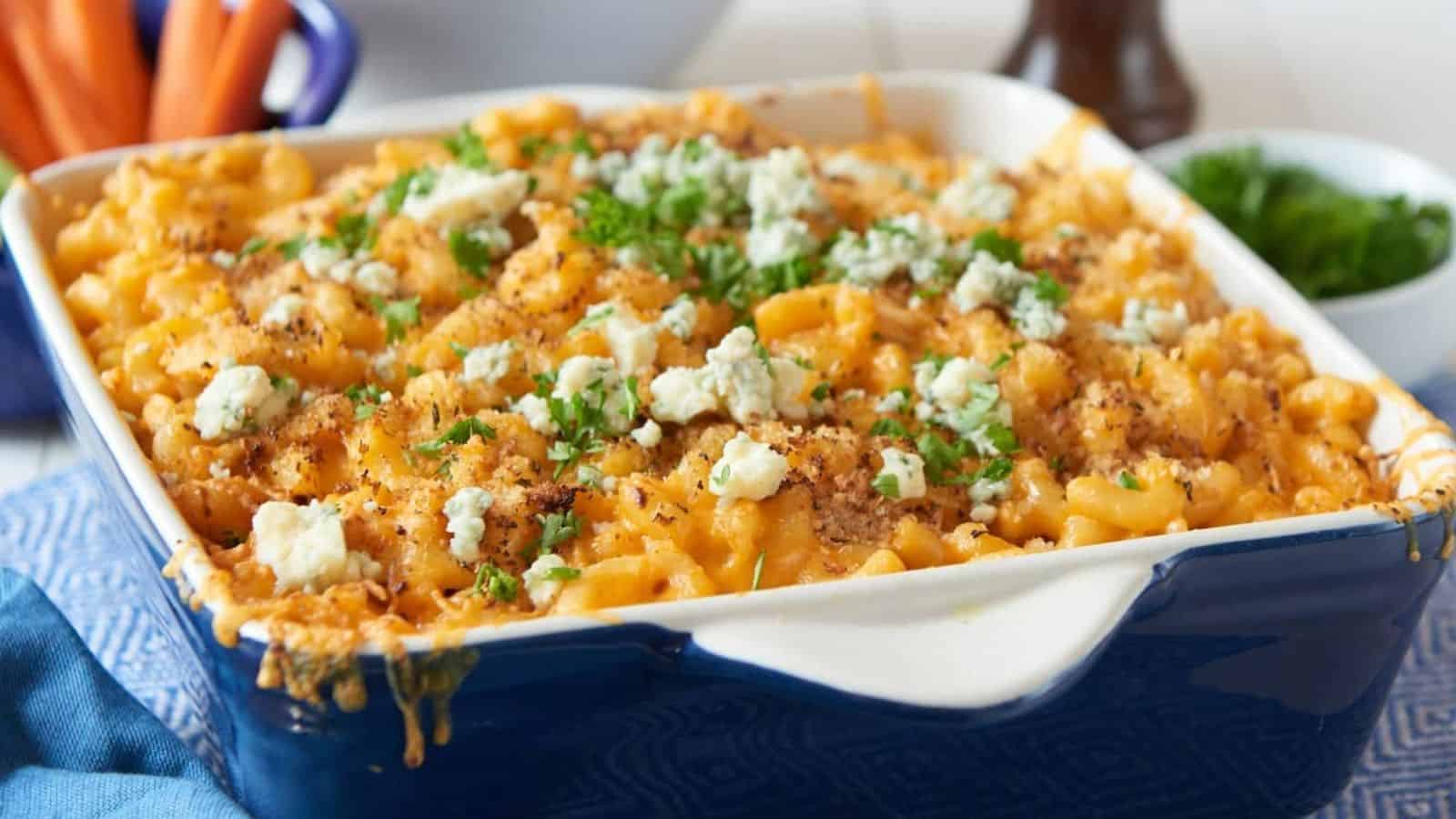 Buffalo Chicken Mac and Cheese