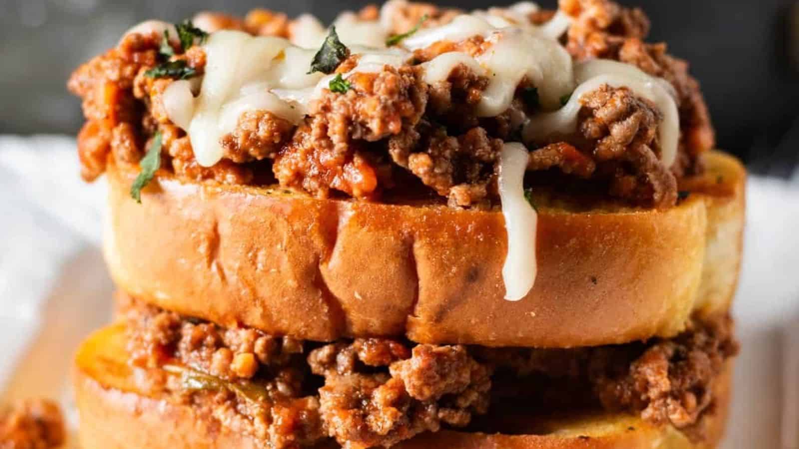 Italian Sloppy Joe Sandwiches