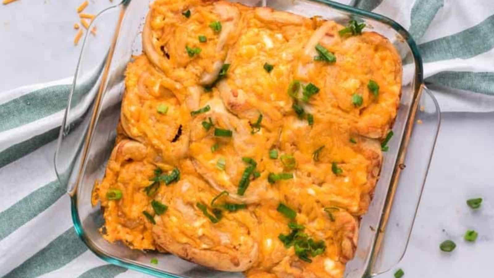 Buffalo Chicken Pinwheels