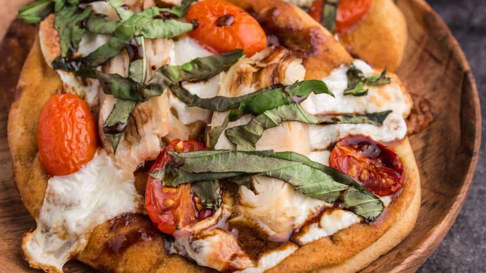 Chicken Caprese Pizza