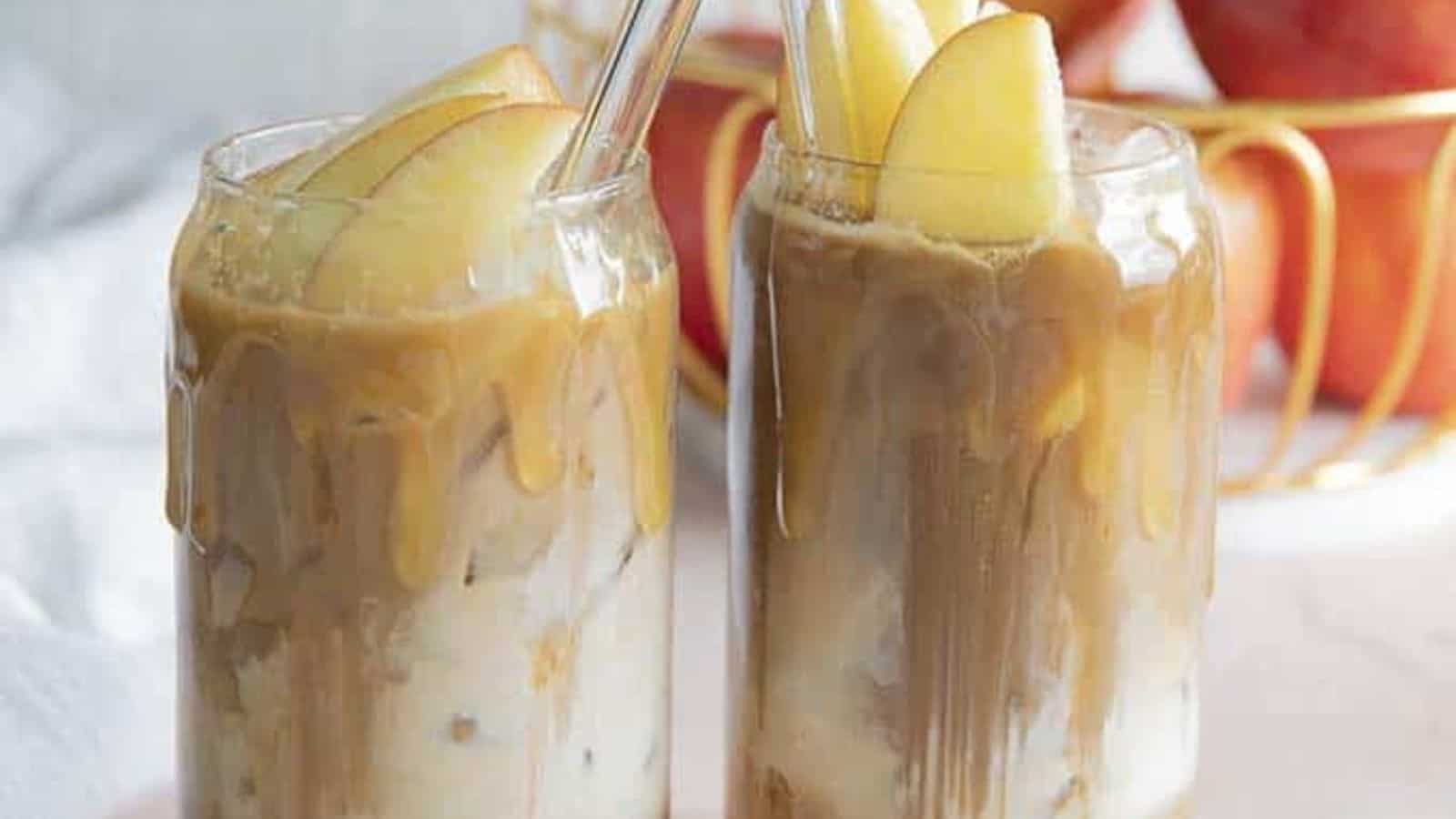 Brown Sugar Apple Iced Coffee