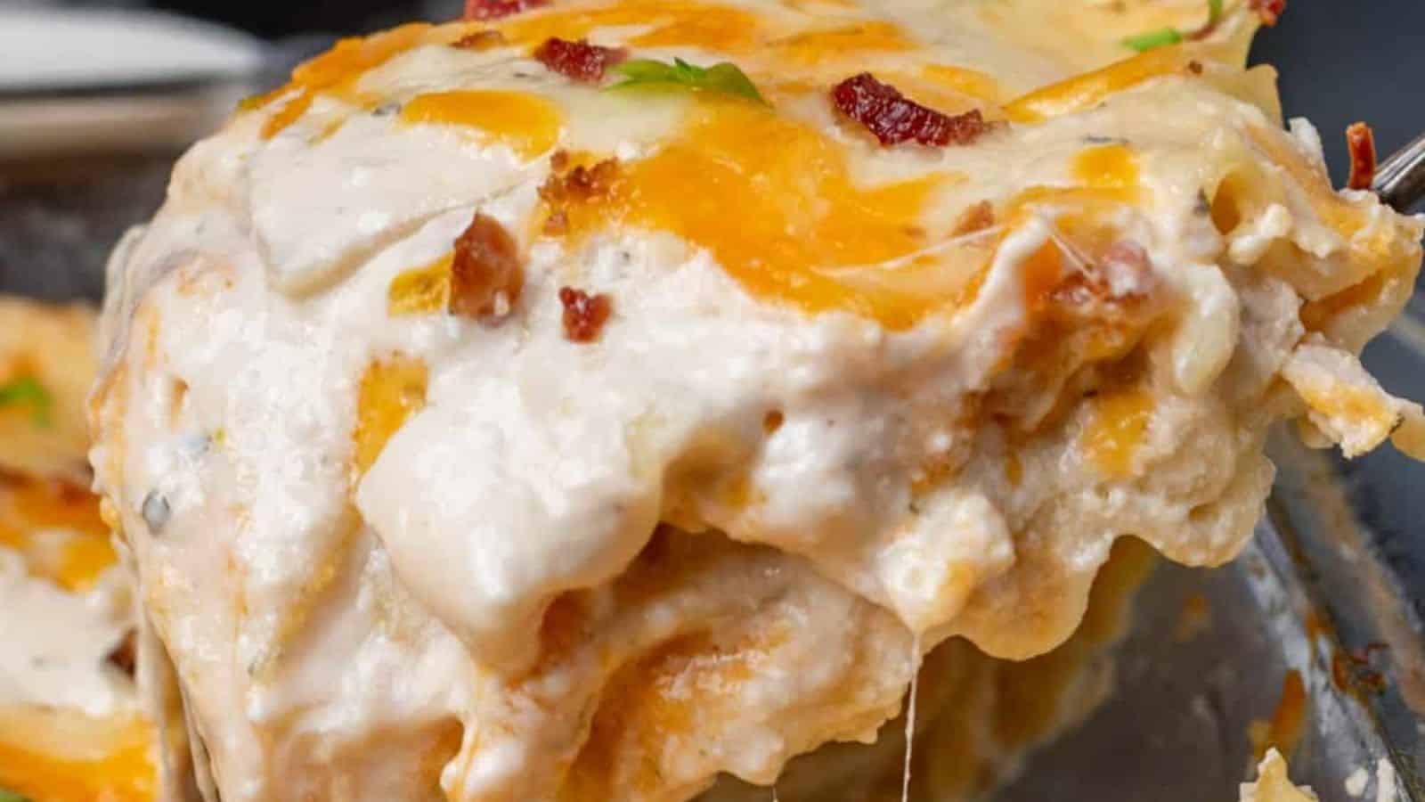 Chicken Bacon Lasagna