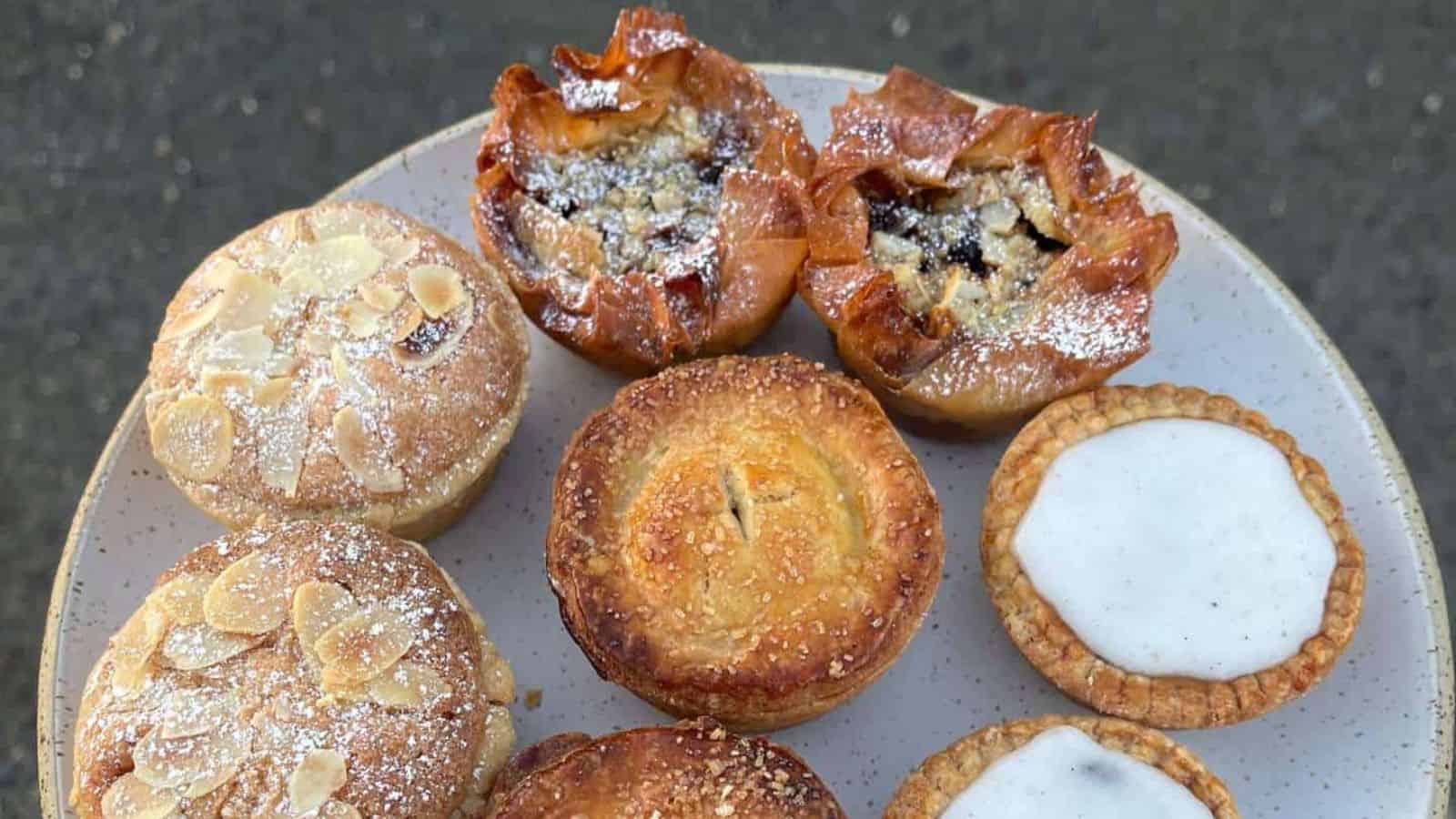 Sourdough Mince Pies With Brandy Icing