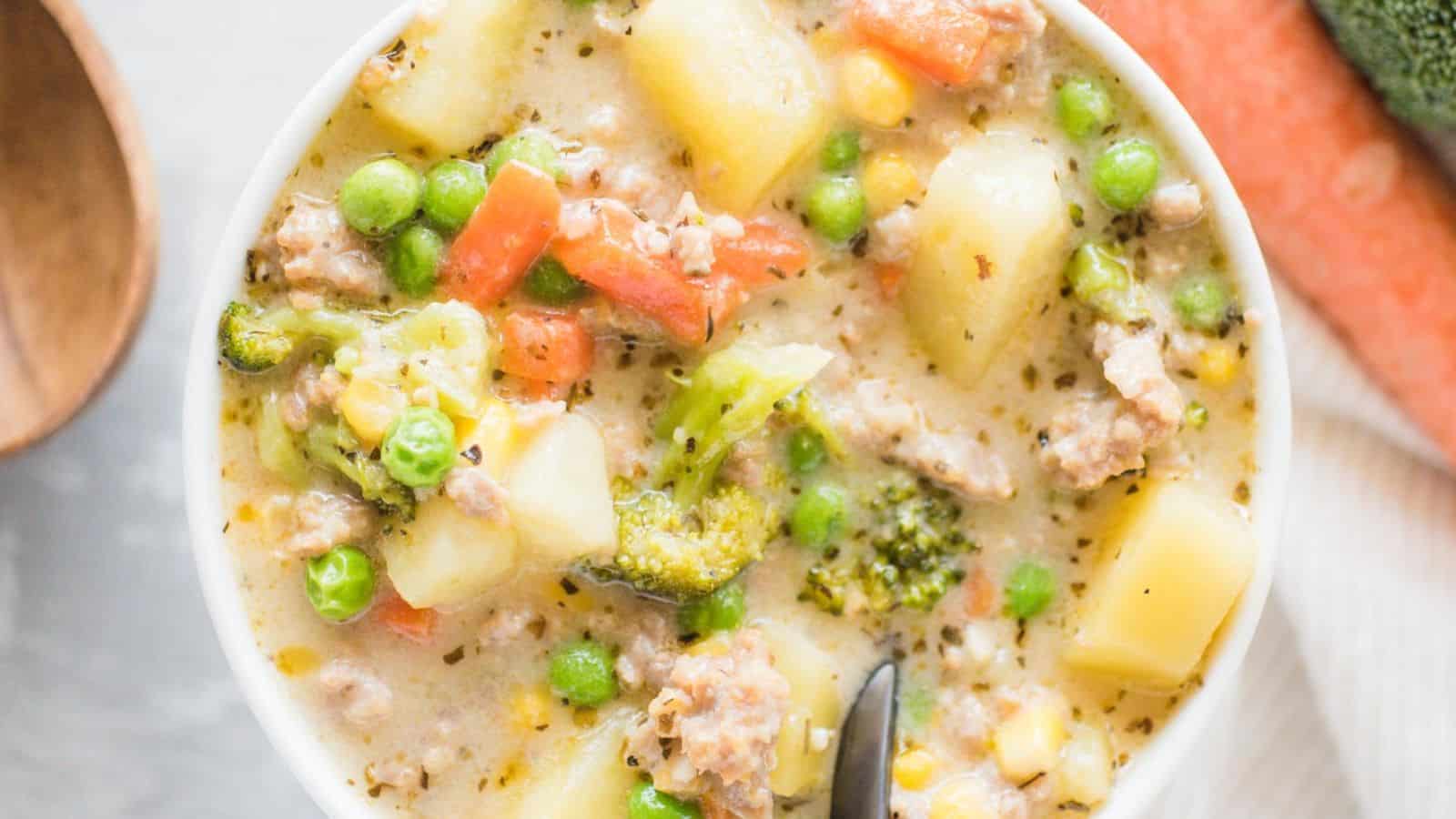 Italian Sausage Potato Soup