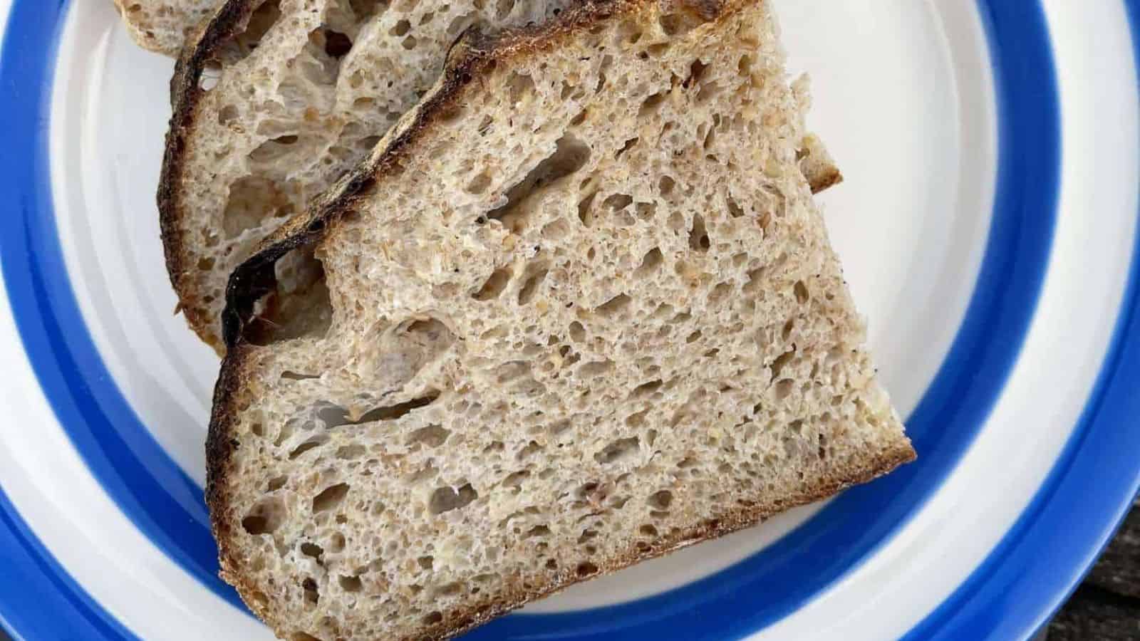 Toasted Sesame & Honey Polenta Sourdough