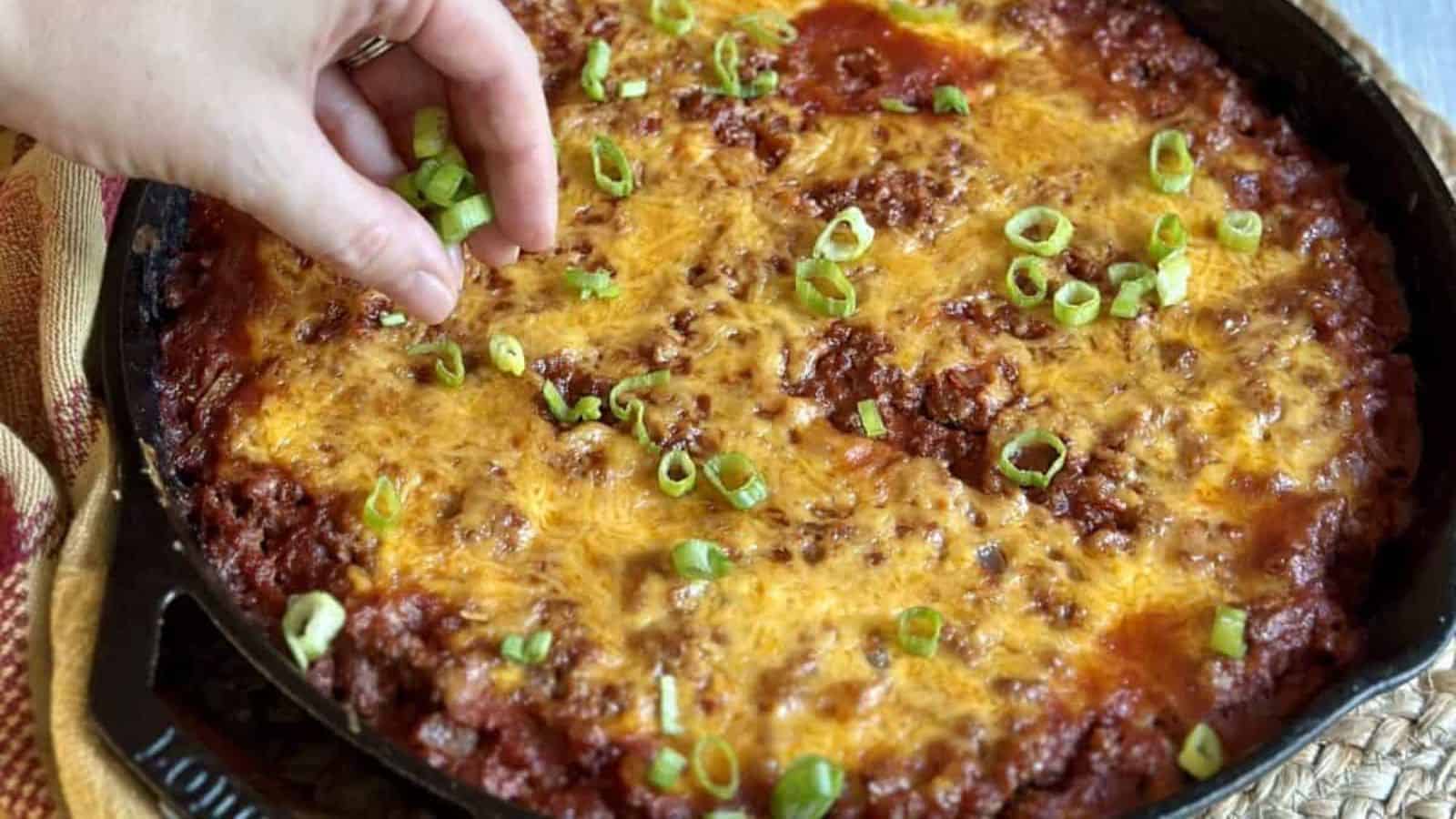 Cornbread Chili Pie