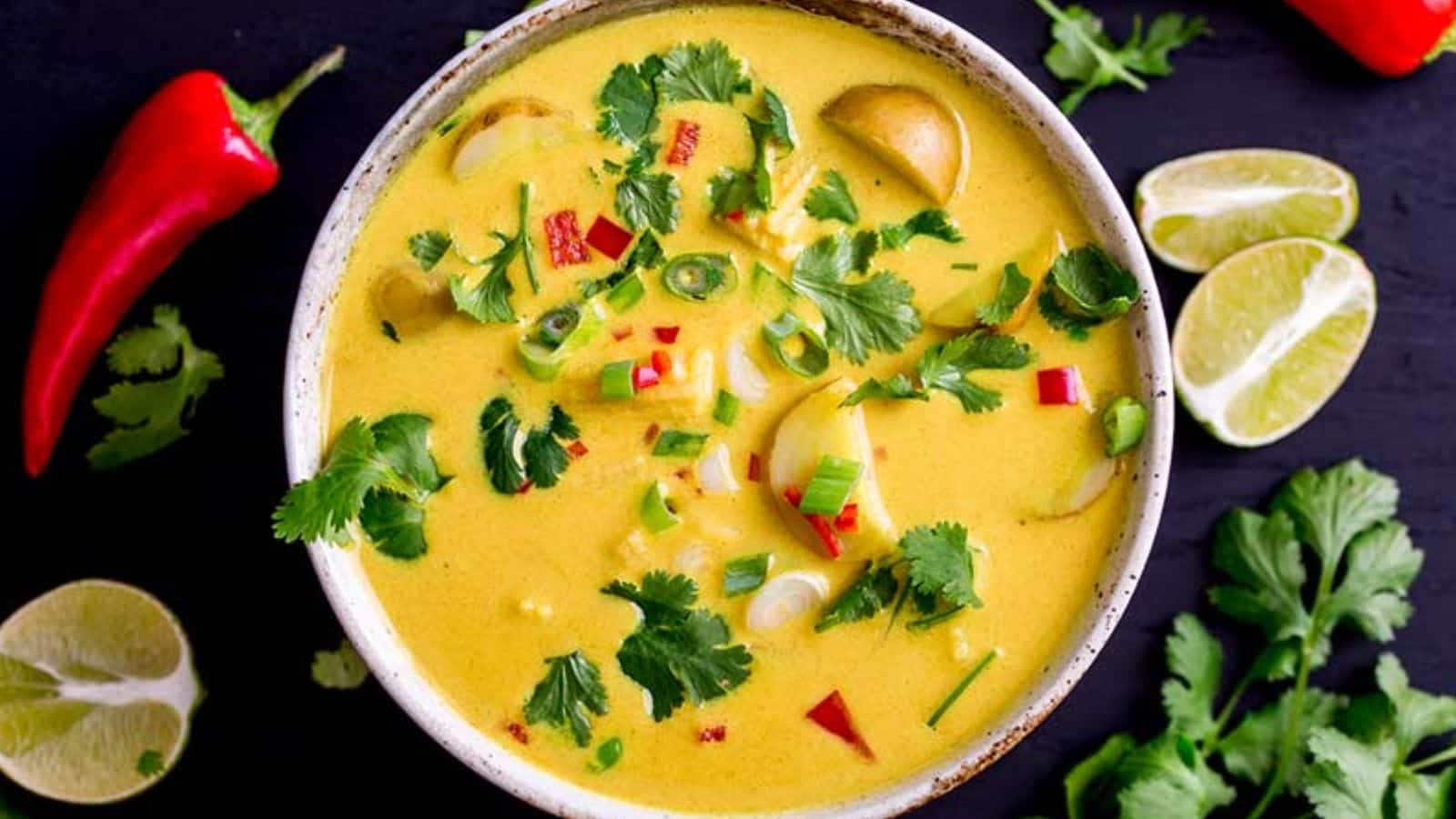 Spiced Coconut Potato Soup