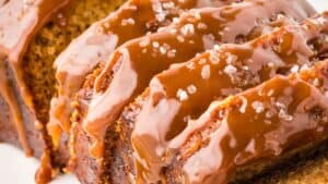 Salted Caramel Banana Bread