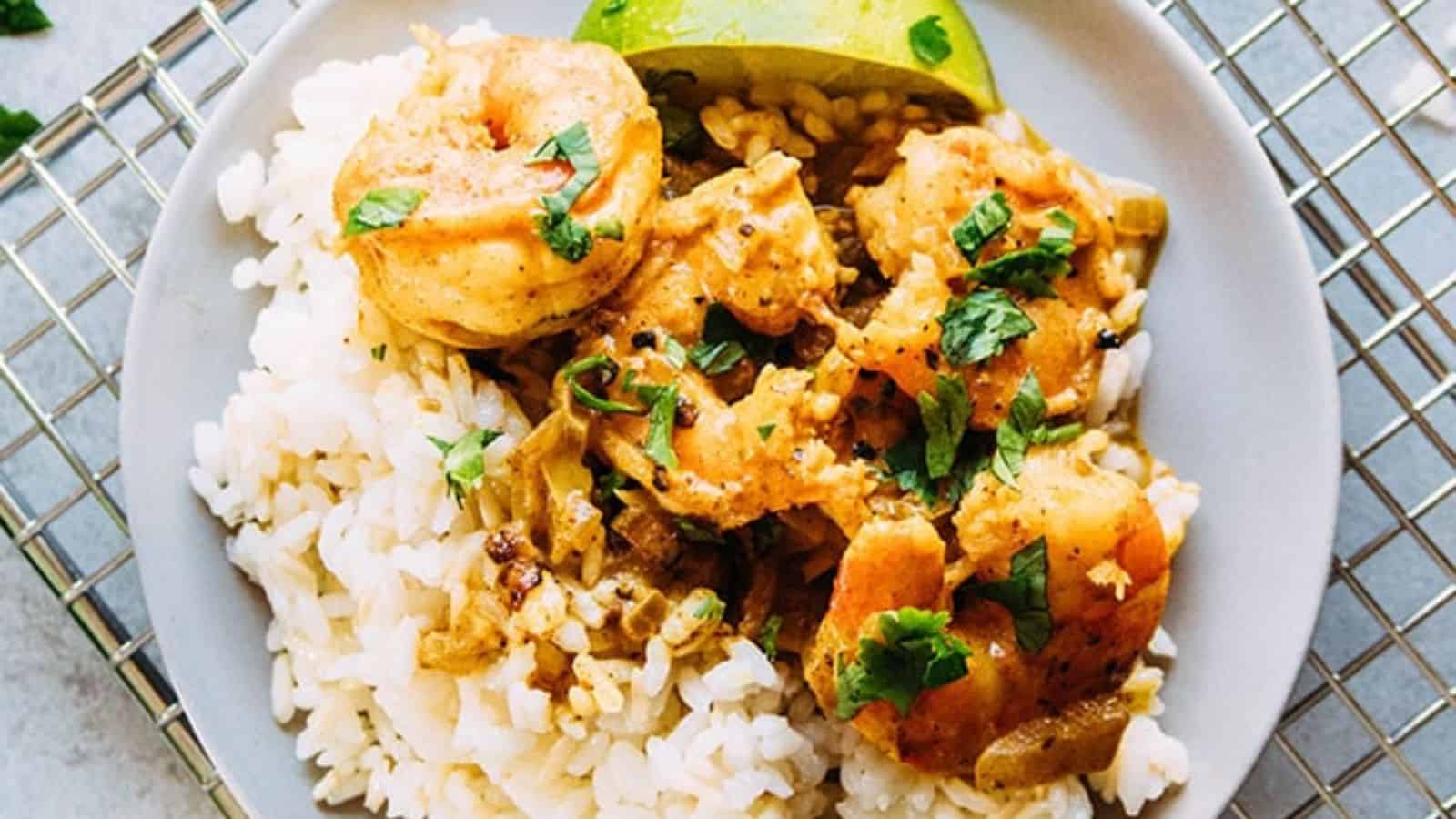 Easy 20-Minute Coconut Curry Shrimp