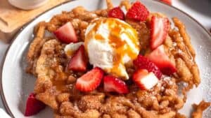 3 Ingredient Funnel Cake