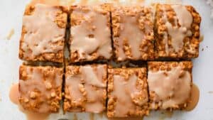 Brown Butter Pumpkin Oatmeal Bars.