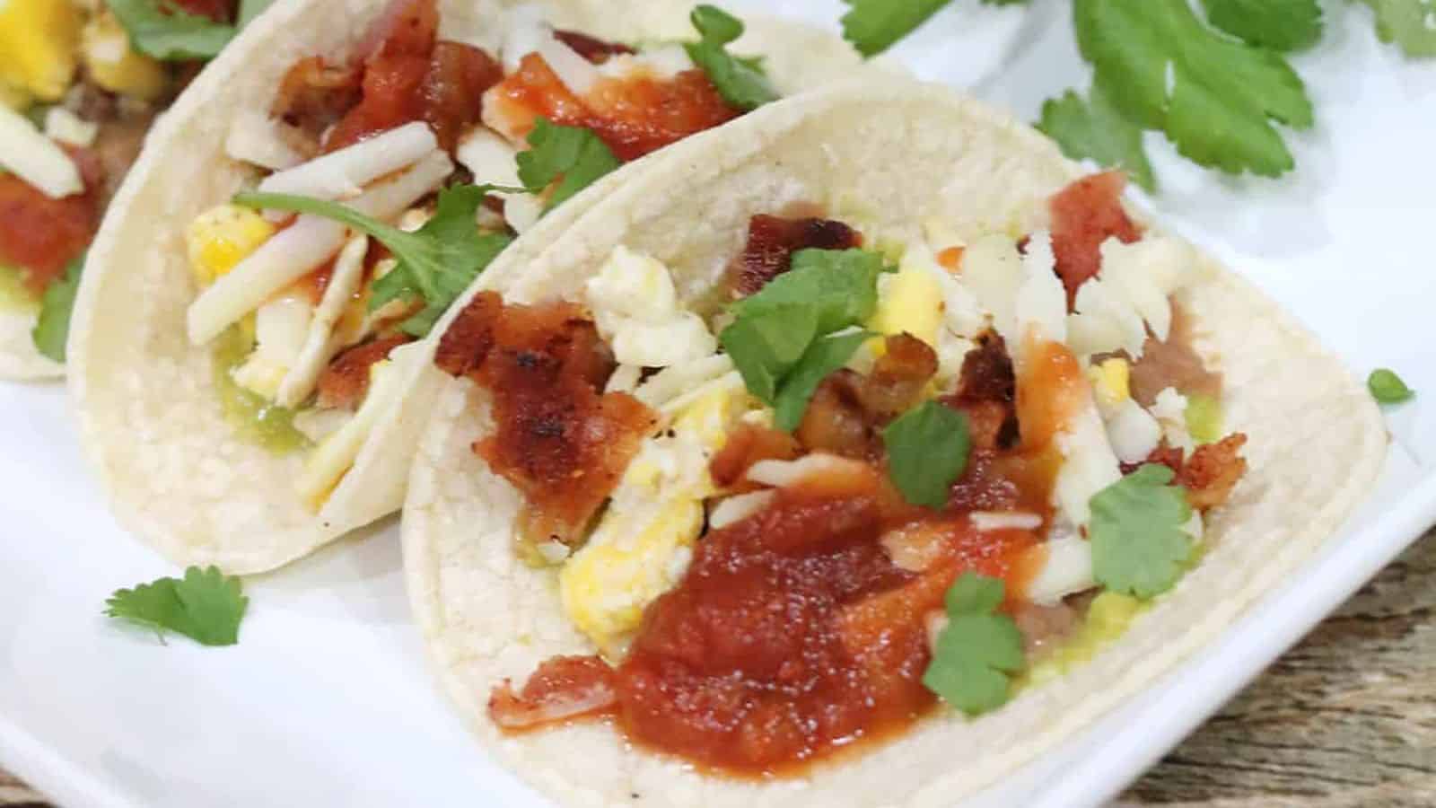 Mexican Breakfast Street Tacos