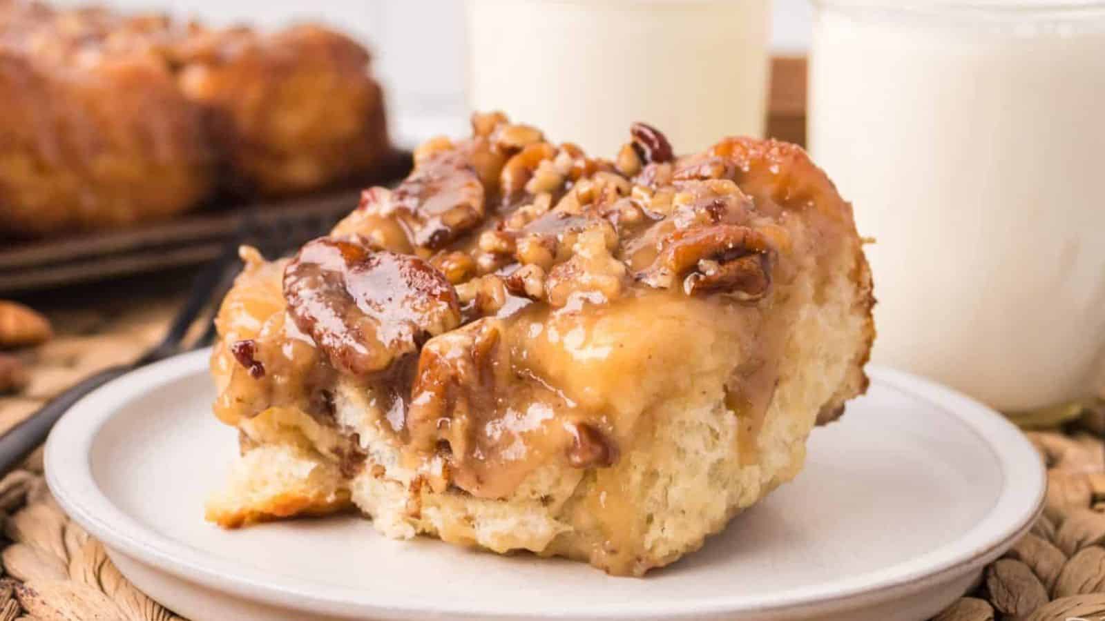 ICE CREAM STICKY ROLLS (STICKY BUNS)