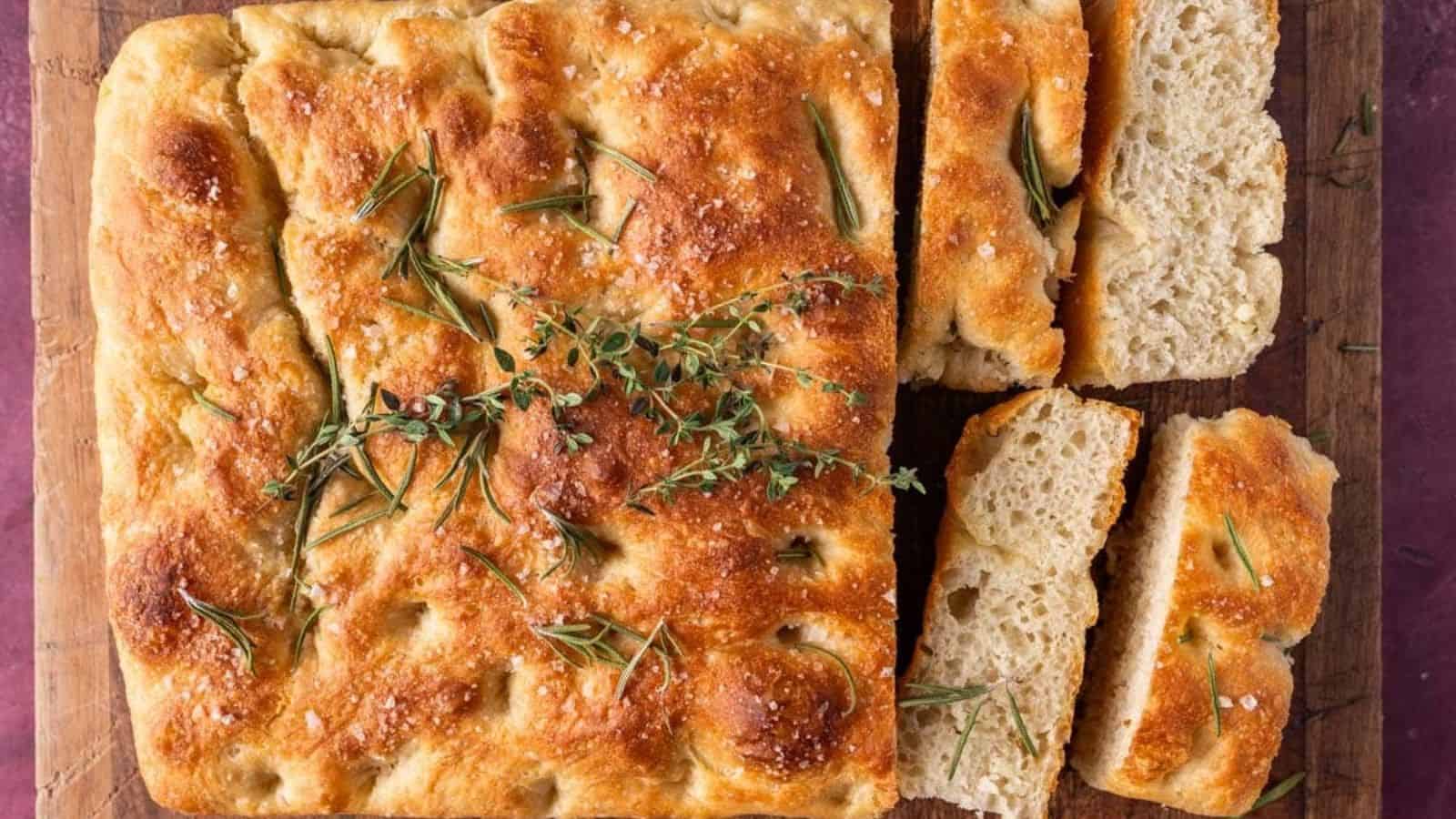 Sourdough Discard Focaccia