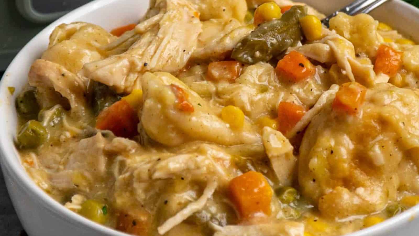 Crock Pot Chicken and Dumplings