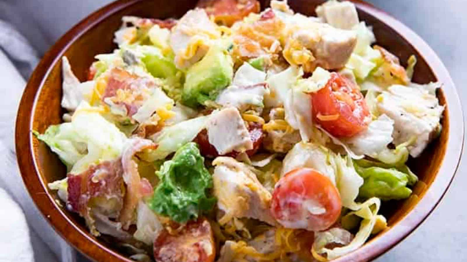 BLT Chicken Chopped Salad