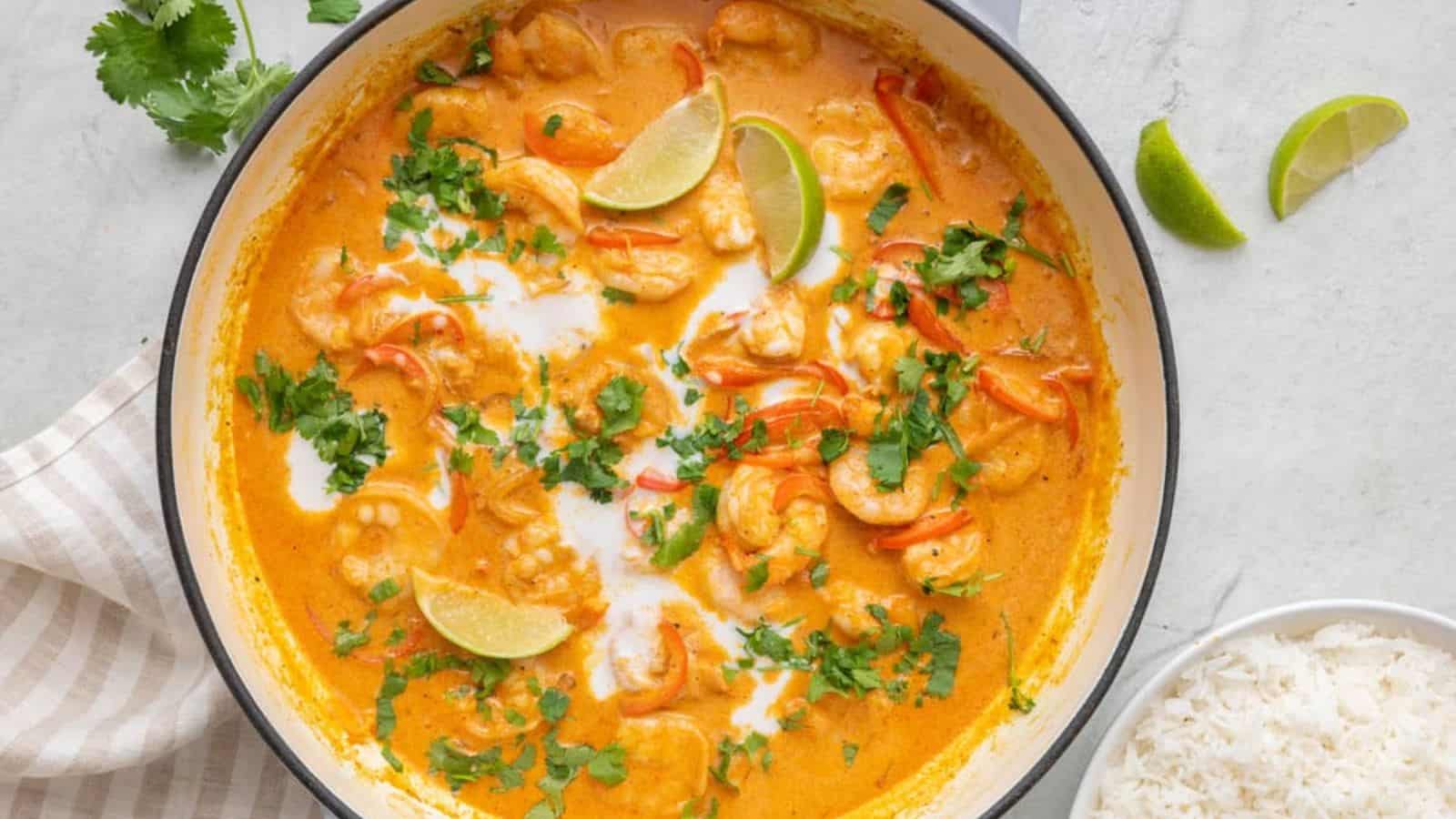 Shrimp Curry With Coconut