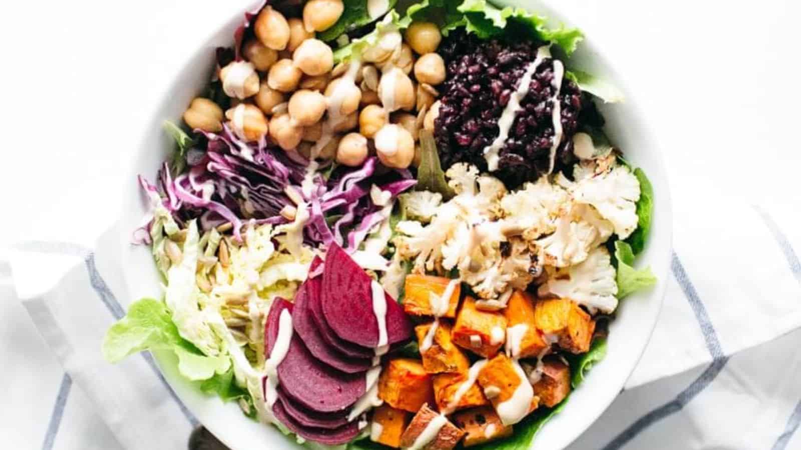 Roasted Vegan Buddha Bowl