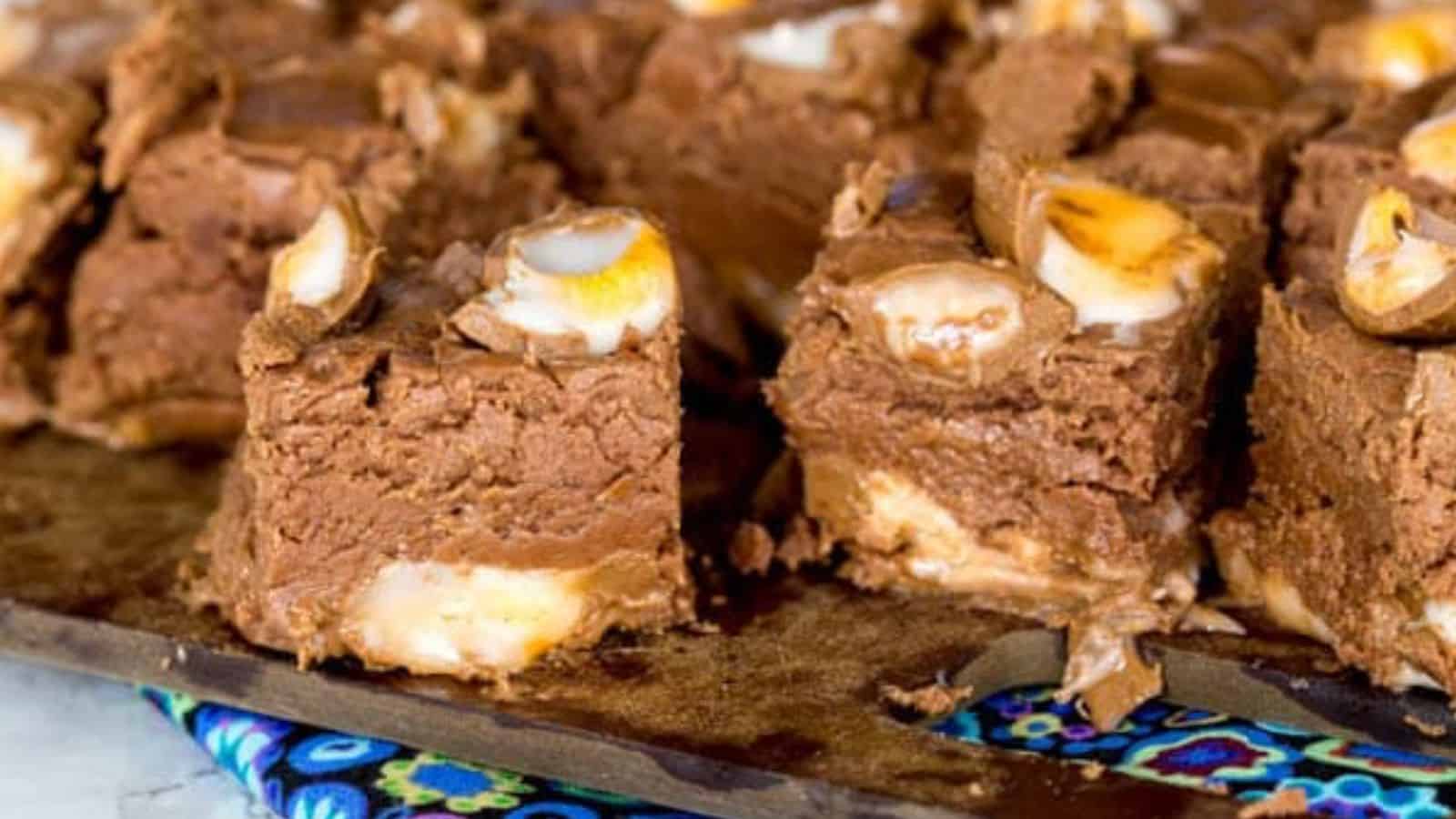 Creme Egg Fudge