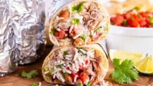 Carnitas Burrito (Chipotle Copycat)