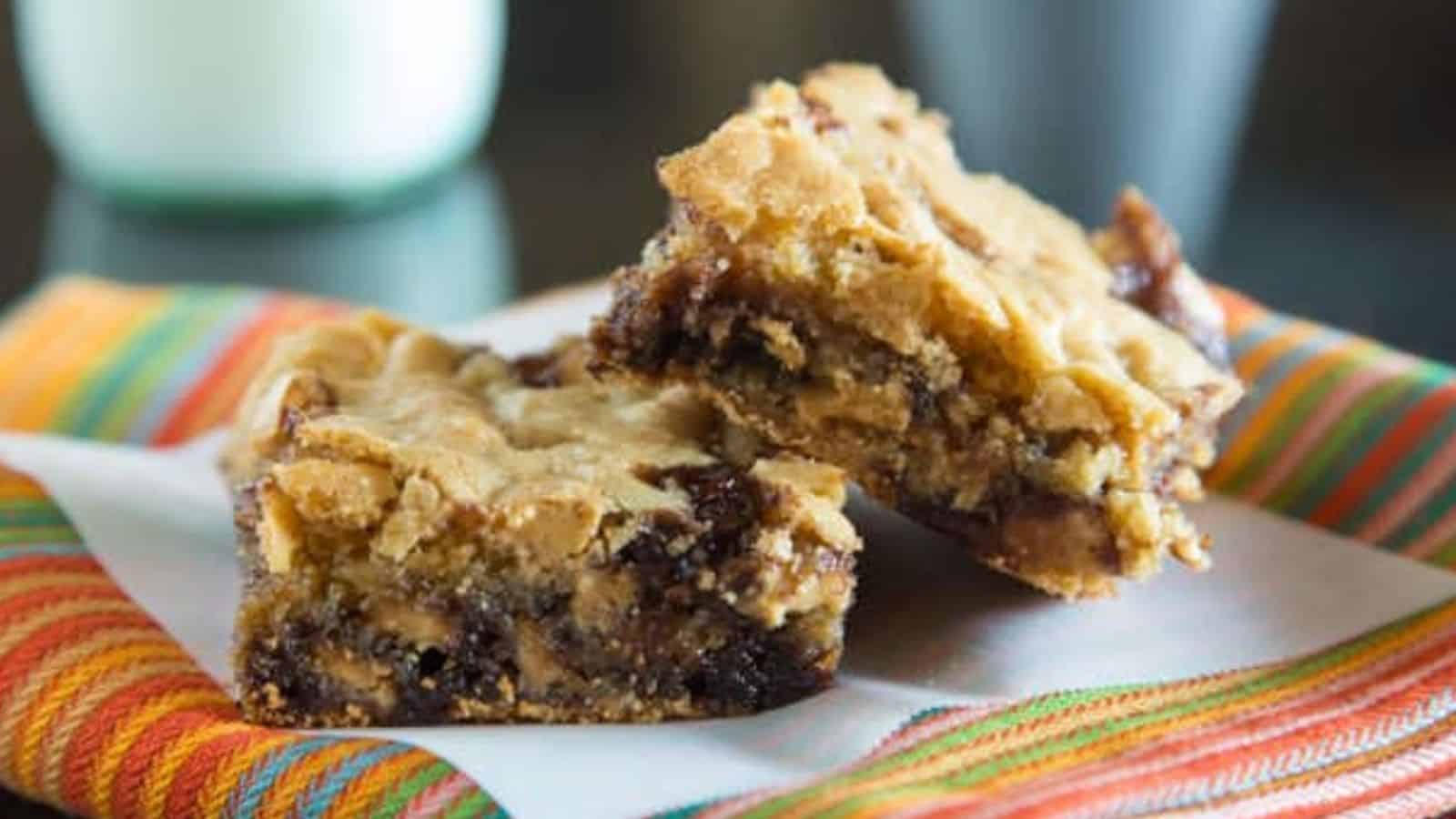 Double Peanut Butter Bars