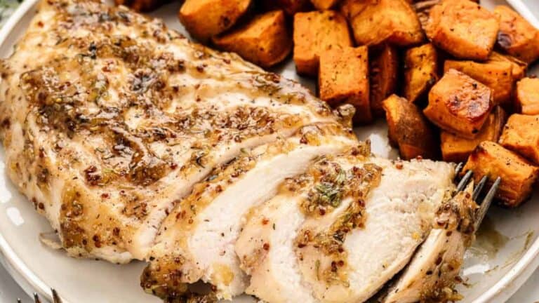 Maple Mustard Chicken Sheet Pan Recipe