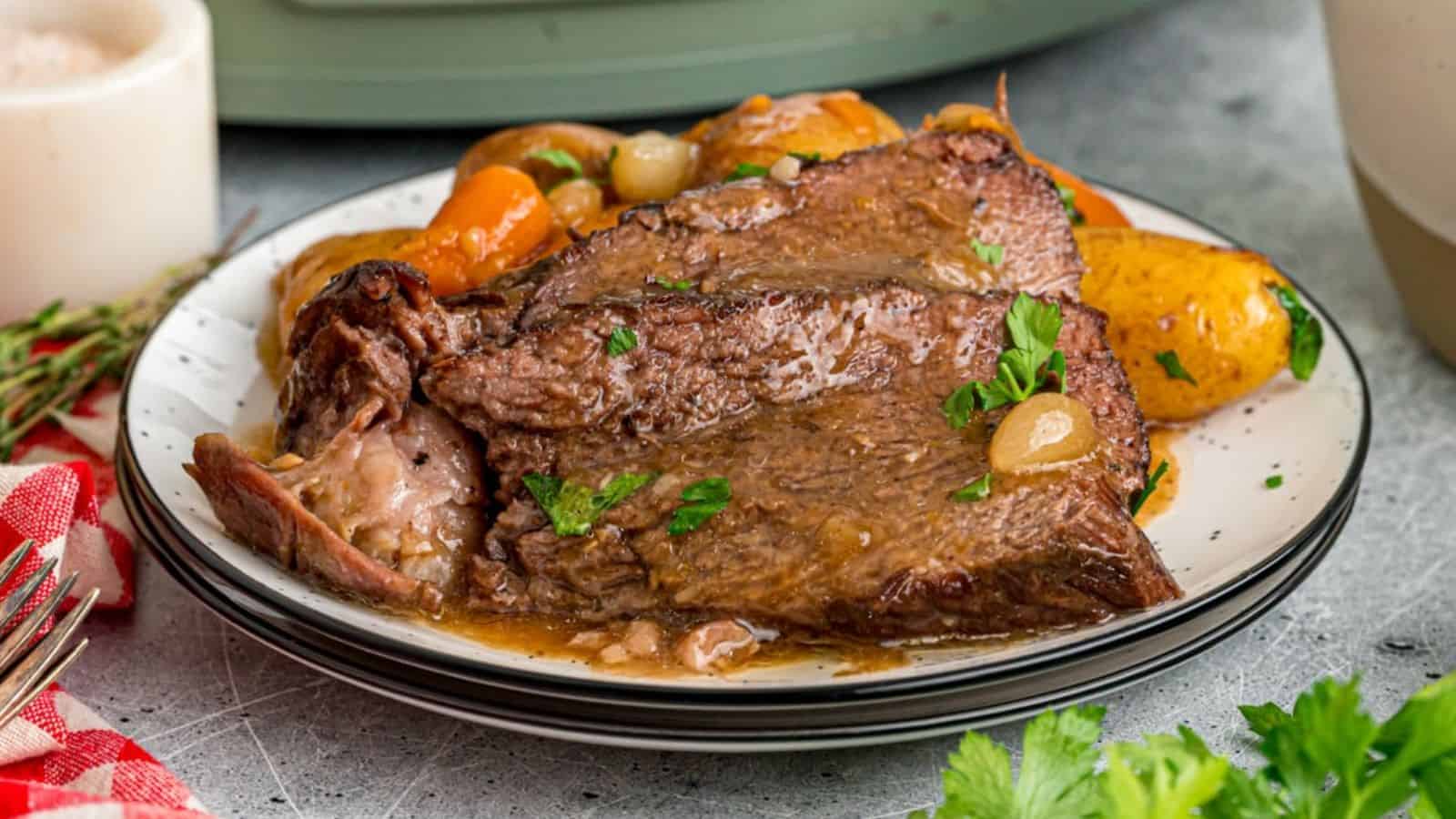 Worcestershire Butter Pot Roast