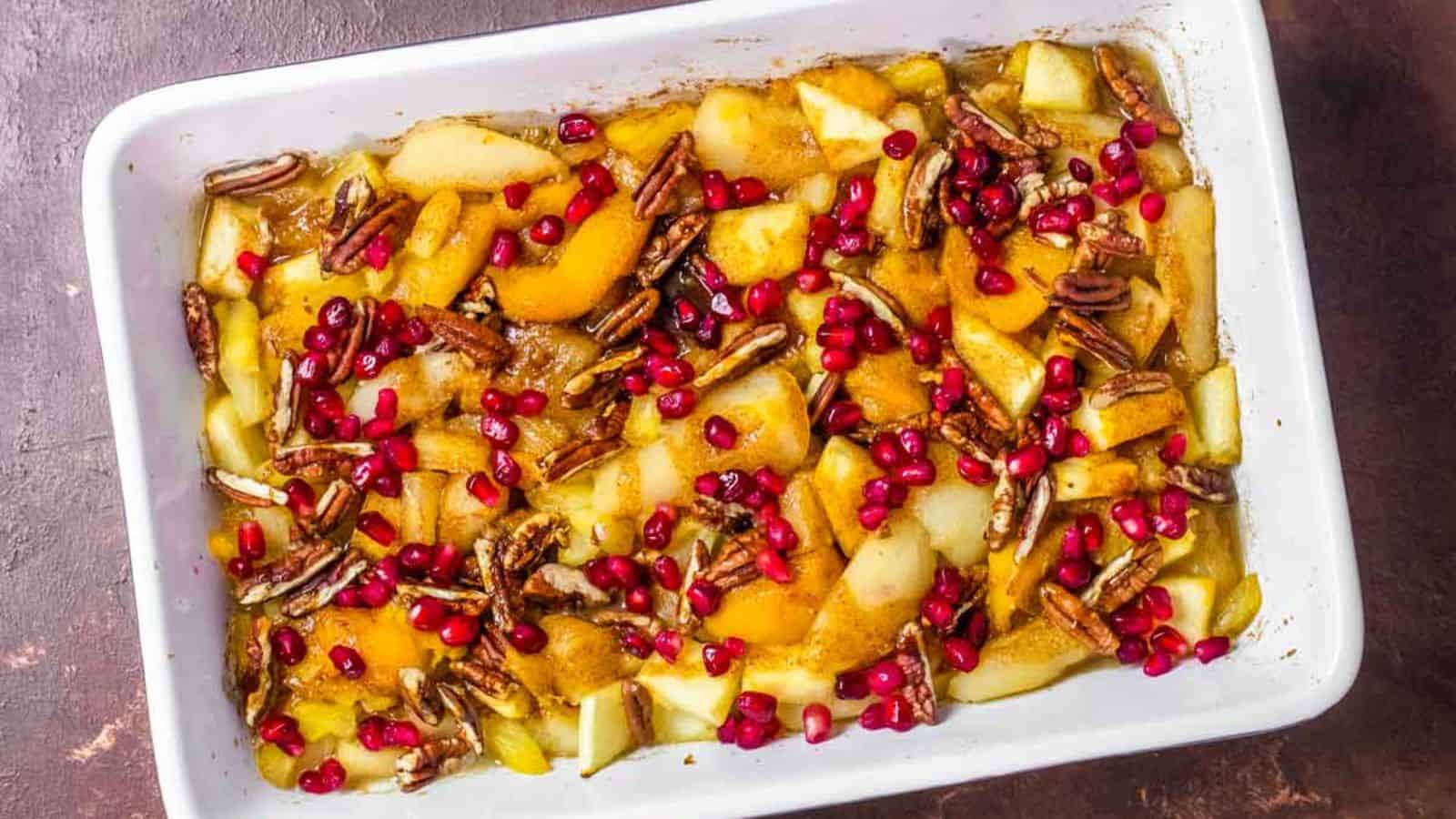 SPICED FRUIT BAKE