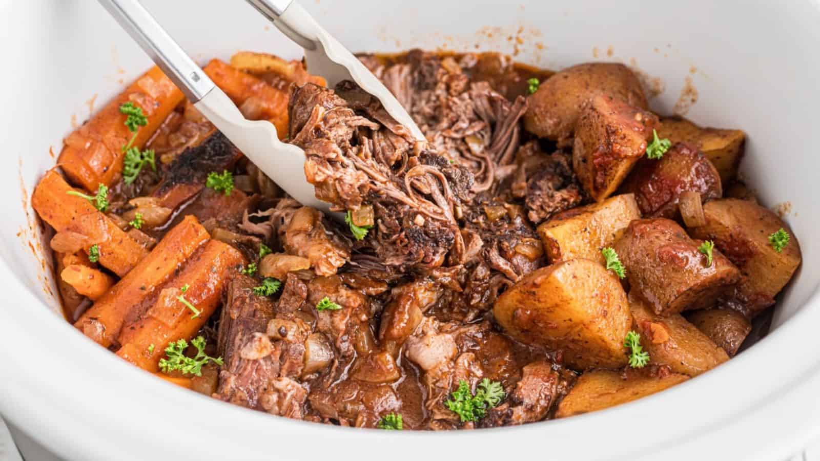 Slow Cooker Italian Pot Roast