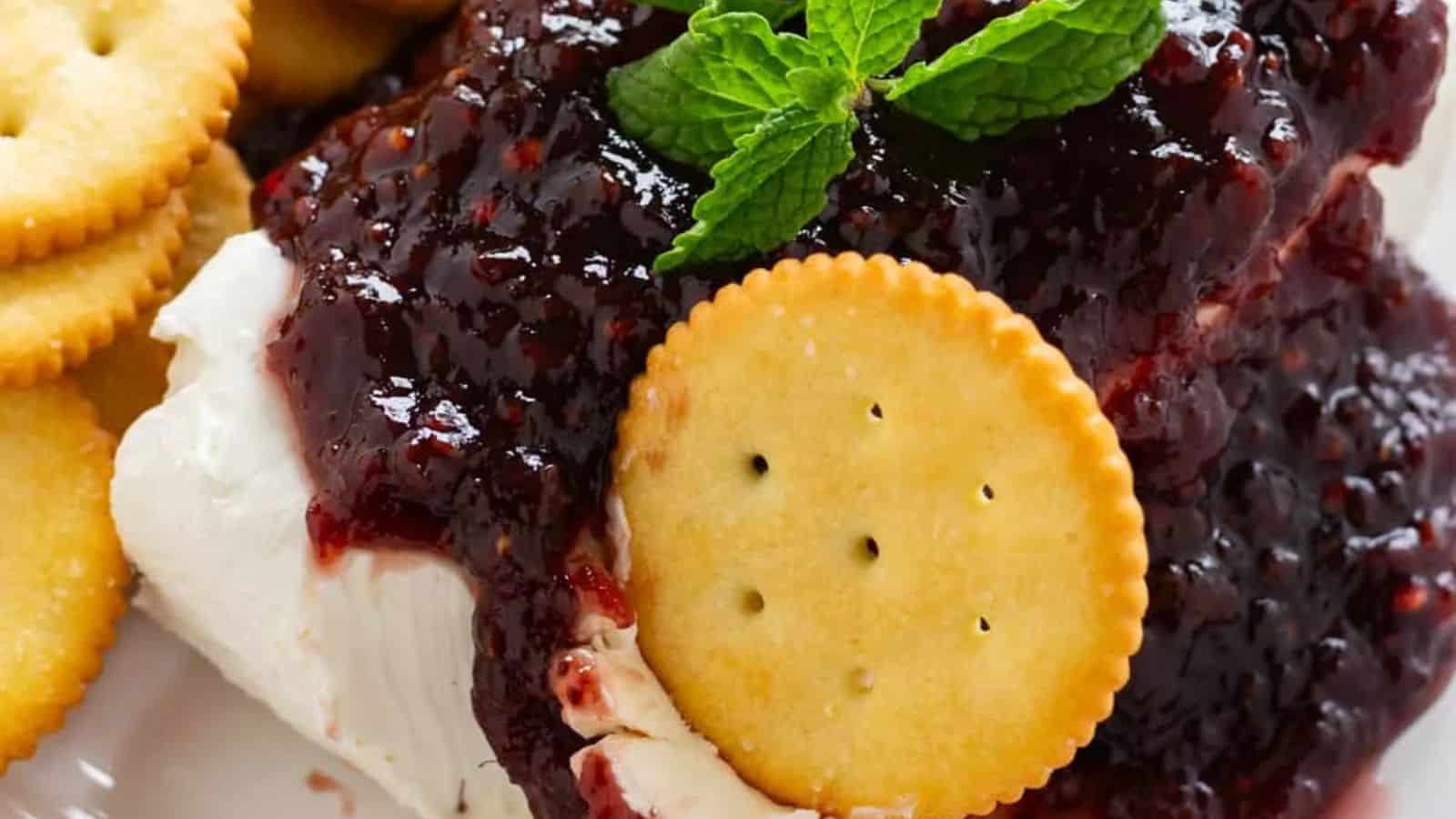 Raspberry Cream Cheese Dip