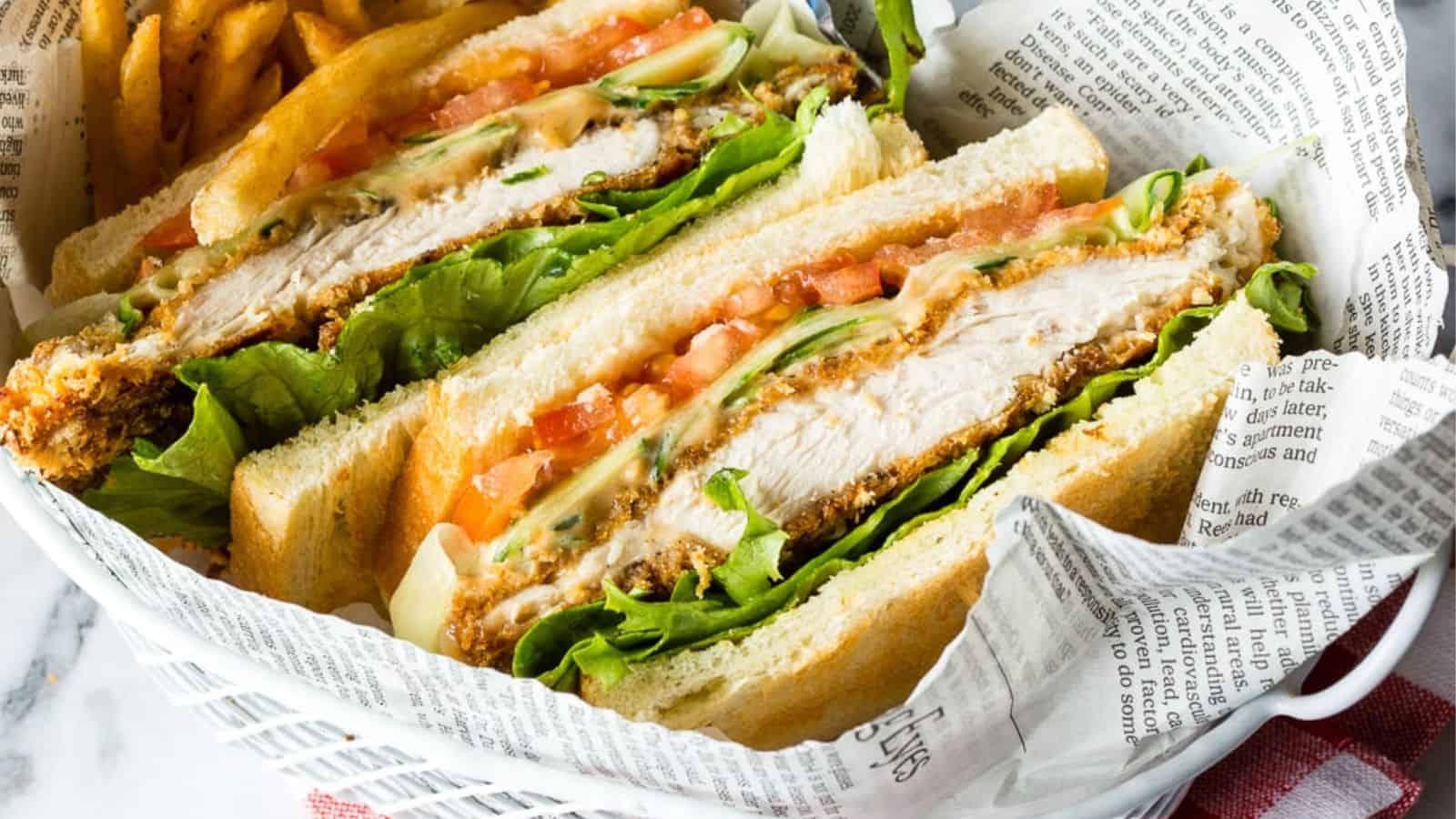 Chicken Katsu Sandwich