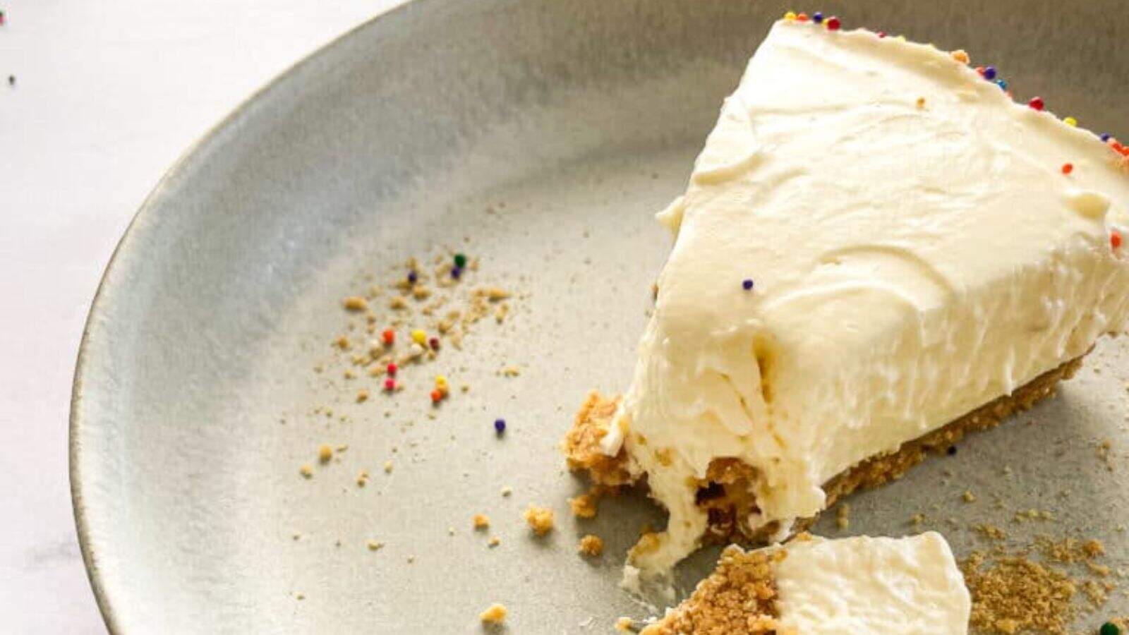 No Bake Marshmallow Cheesecake