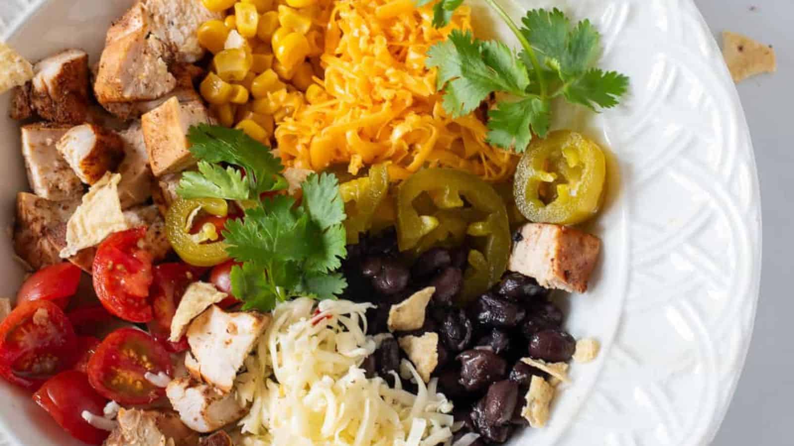 Easy Southwest Chicken Bowls