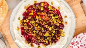 Cranberry Whipped Feta Dip