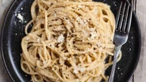 Spaghetti Cacio e Pepe in the Instant Pot