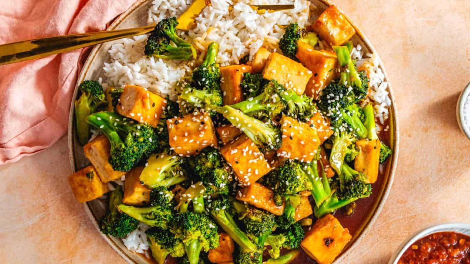 Tofu Broccoli Stir Fry