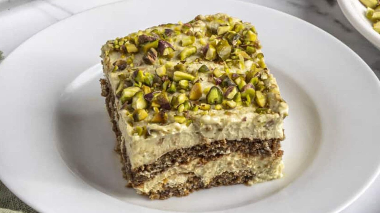 Pistachio Tiramisu