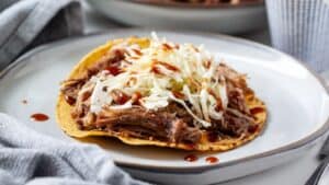 Pulled Pork Tostadas