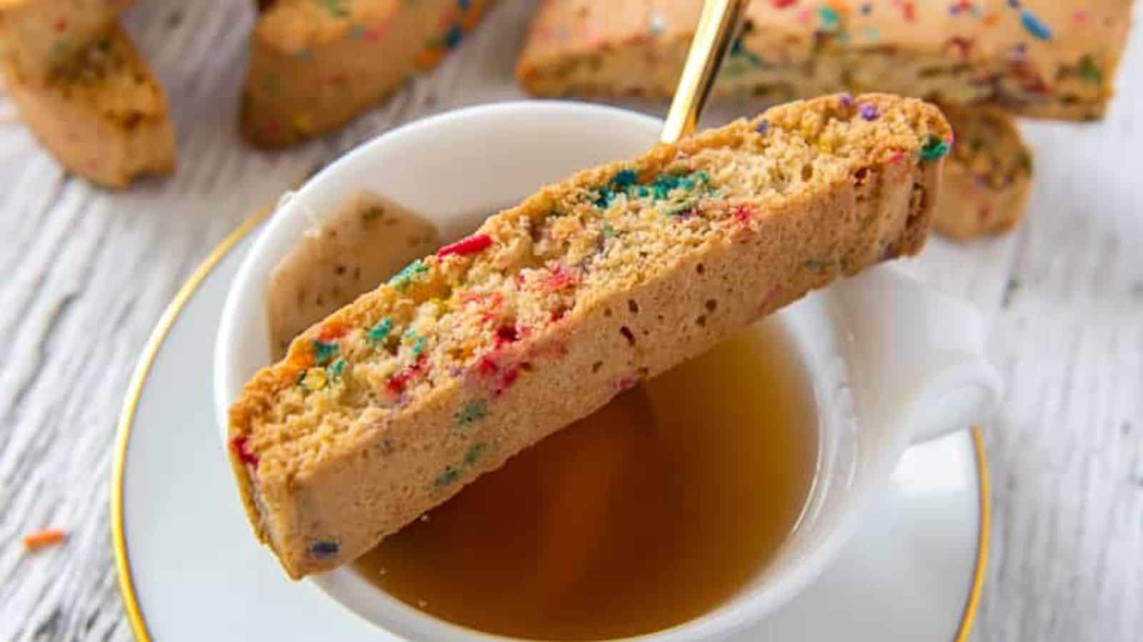Rainbow Biscotti
