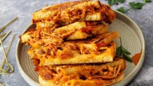Pulled Pork Grilled Cheese