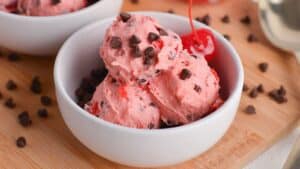 Edible Cherry Chocolate Cookie Dough