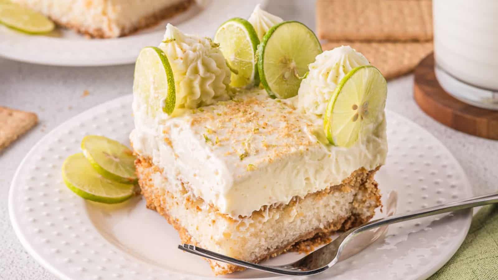 Key Lime Pie Sheet Cake