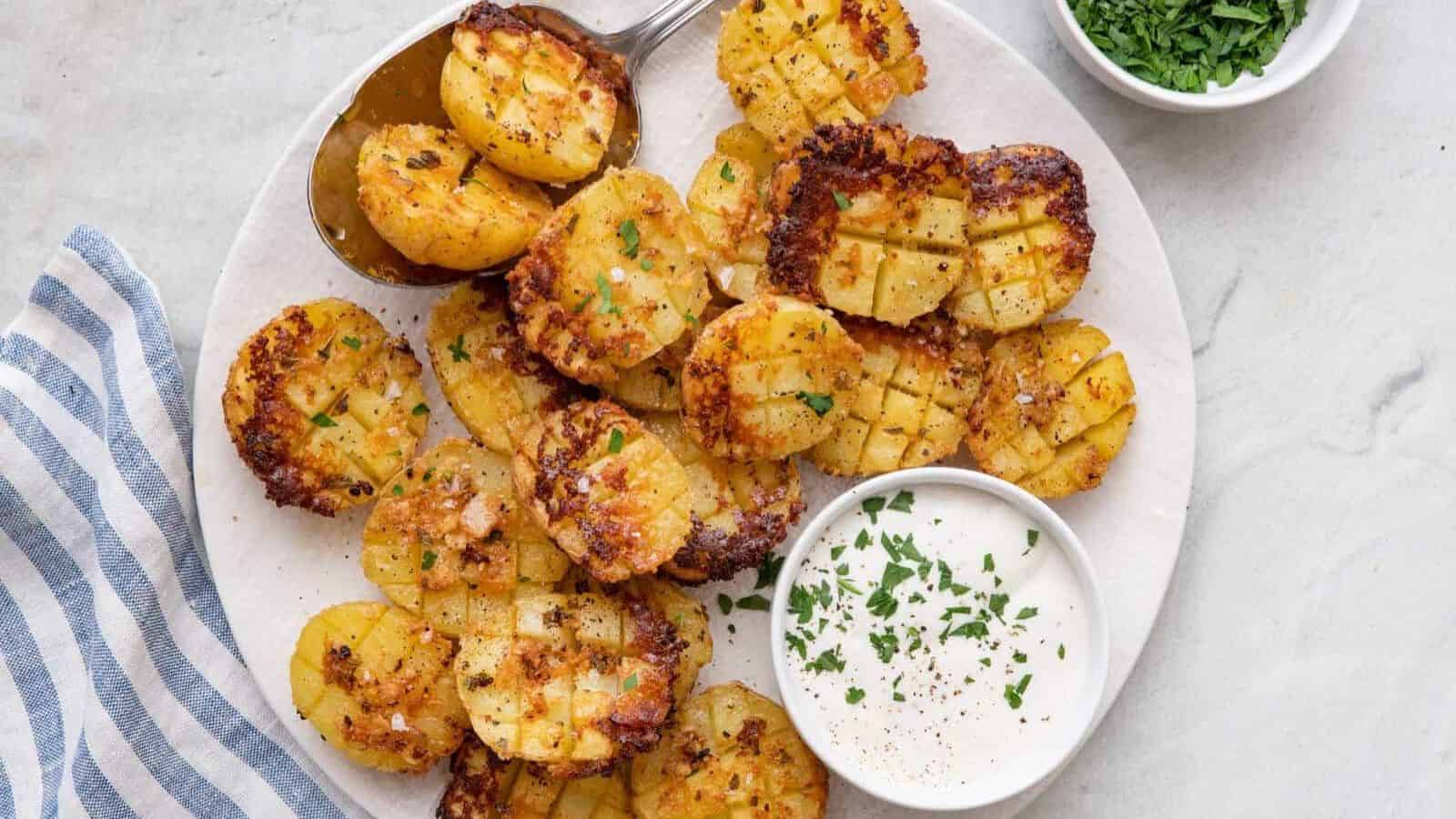 Roasted Parmesan Potatoes