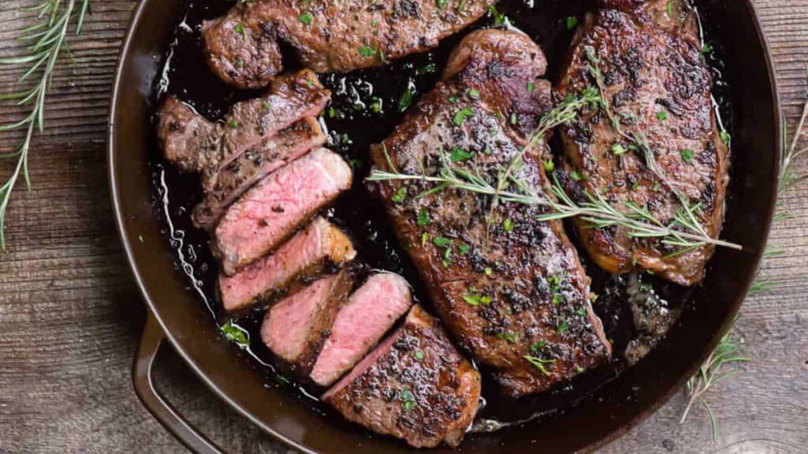 NEW YORK STRIP STEAK
