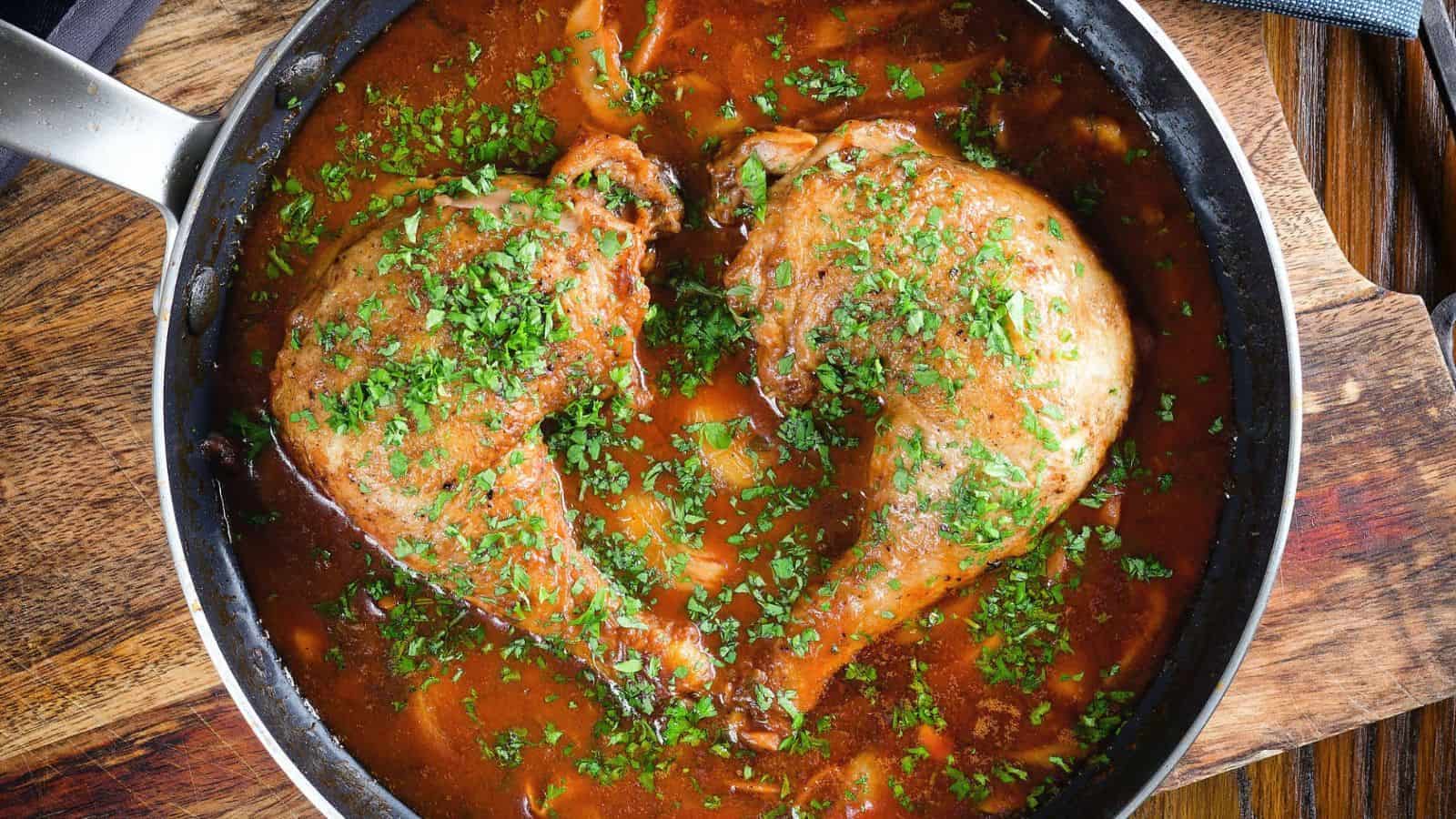 French Chicken Chasseur Casserole