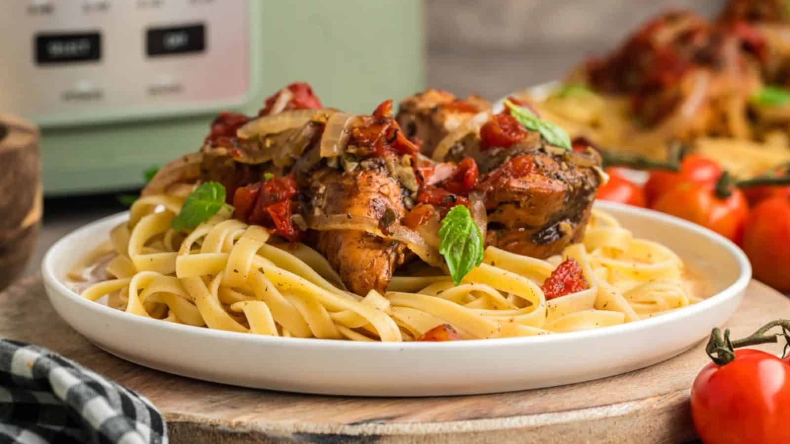 Slow Cooker Balsamic Chicken